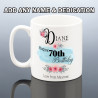 70th BIRTHDAY MUG for Her