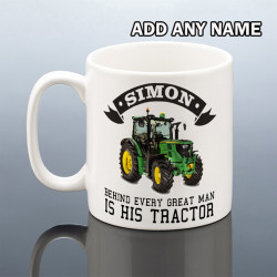 PERSONALISED TRACTOR MUG