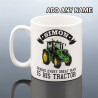 PERSONALISED TRACTOR MUG