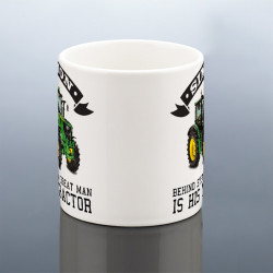 PERSONALISED TRACTOR MUG