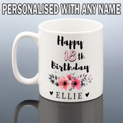 18th BIRTHDAY MUG Girls