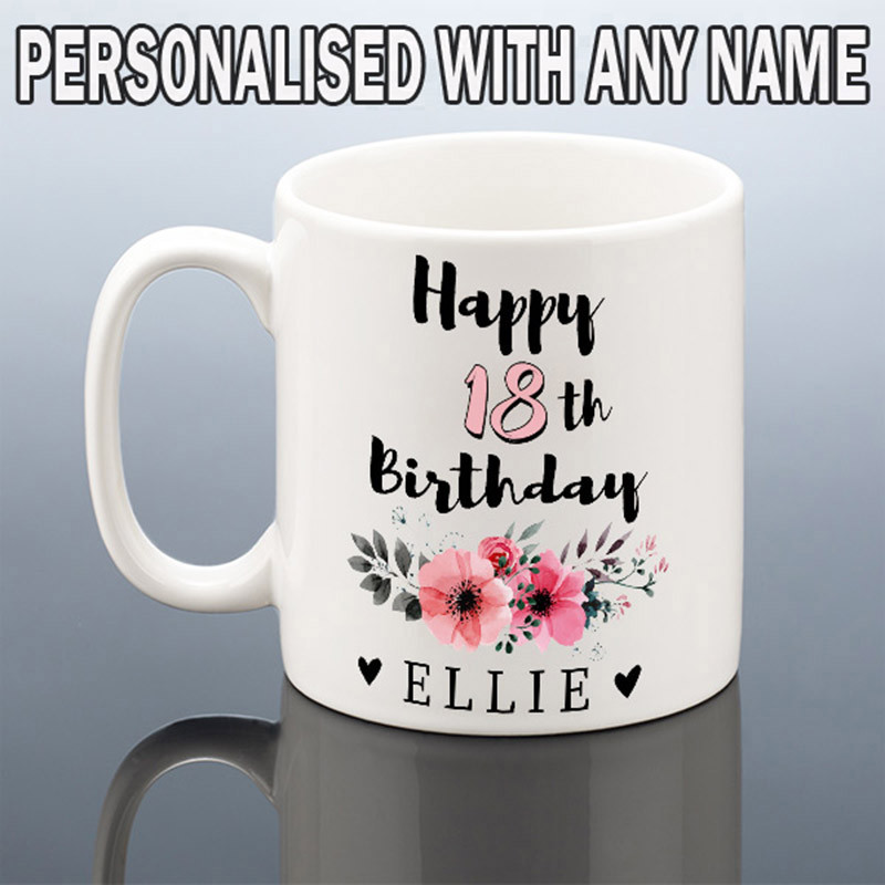 18th BIRTHDAY MUG Girls