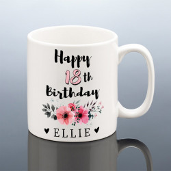 18th BIRTHDAY MUG Girls