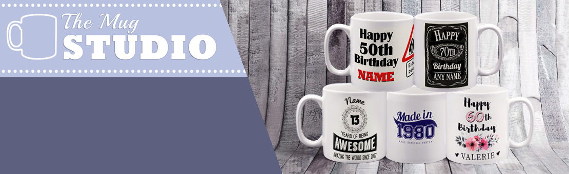 Personalised Birthday Mugs